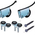 SALU Sada vozkov S55B (na 10mm madl S16,S18,S27)